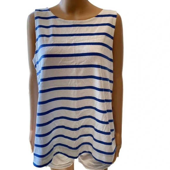 Ann Taylor Loft Comfortable Summer Tank Top Women Size L - Picture 1 of 7